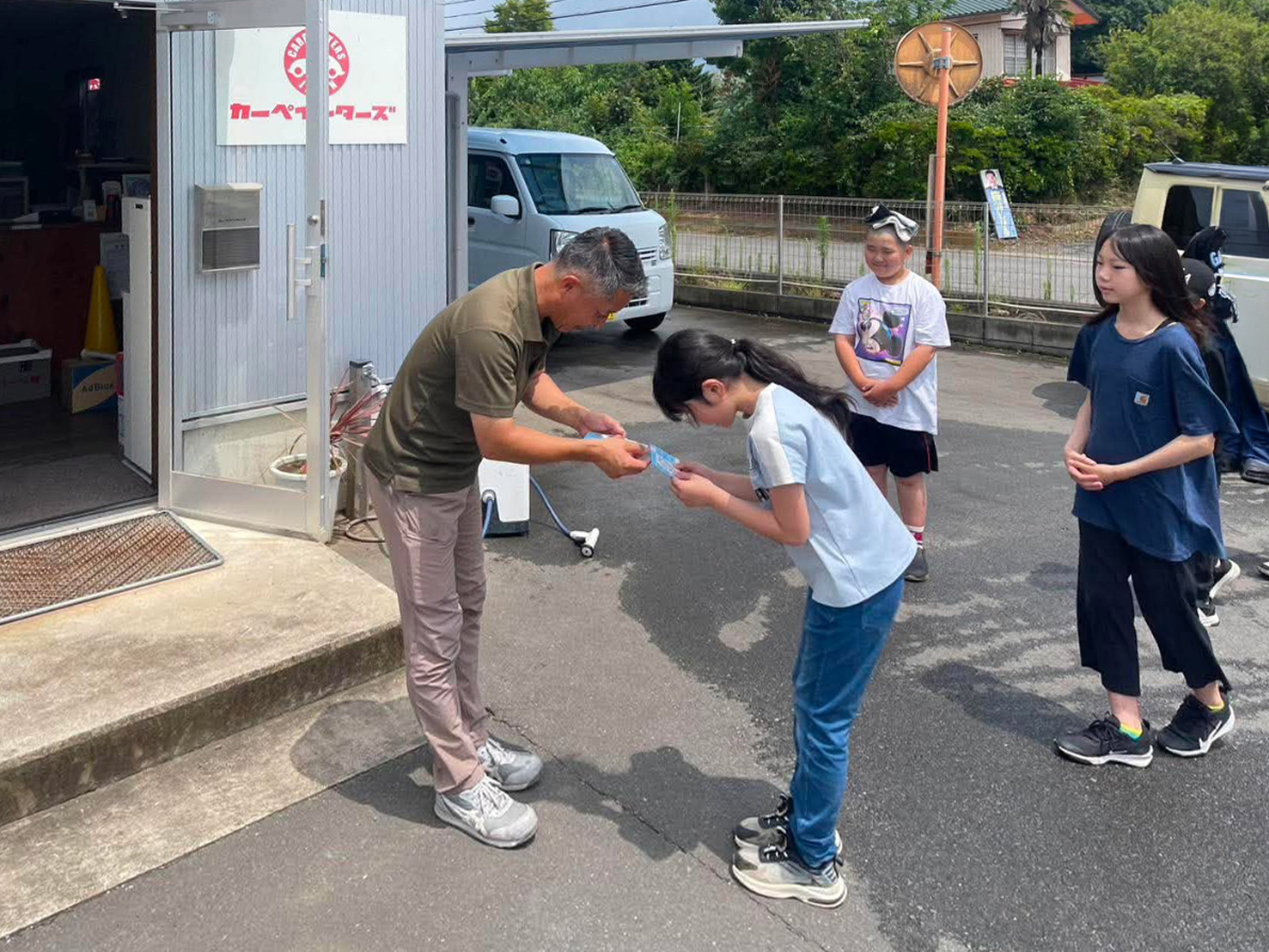 洗車キッズプロジェクトの仕組み